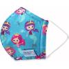 imageDr Talbots Kids Washable Cloth Cup Face Mask for Personal Health by Nuby 1 PackMermaid