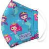 imageDr Talbots Kids Washable Cloth Cup Face Mask for Personal Health by Nuby 1 PackMermaid