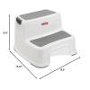imageNuby 2 Step Up Stool for Kids for Bathroom Kitchen and Potty Training