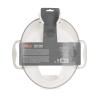 imageNuby Easy Grip Safety Toilet Seat Trainer with Integrated Splash Guard for Toddlers ampamp Kids White 1 Count