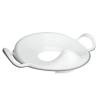 imageNuby Easy Grip Safety Toilet Seat Trainer with Integrated Splash Guard for Toddlers ampamp Kids White 1 Count