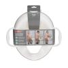 imageNuby Easy Grip Safety Toilet Seat Trainer with Integrated Splash Guard for Toddlers ampamp Kids White 1 Count