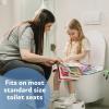 imageNuby Folding Potty Seat 18 Months in AquaWhite