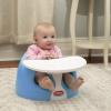 imageNuby My Floor Seat  Portable Baby Chair with Soft Foam Cushion Safety Harness and High Back Design  4 Months  PinkBlue