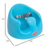 imageNuby My Floor Seat  Portable Baby Chair with Soft Foam Cushion Safety Harness and High Back Design  4 Months  PinkBlue