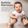 imageNuby My Floor Seat  Portable Baby Chair with Soft Foam Cushion Safety Harness and High Back Design  4 Months  PinkGray