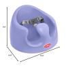 imageNuby My Floor Seat  Portable Baby Chair with Soft Foam Cushion Safety Harness and High Back Design  4 Months  PinkPurple