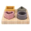 imageNuby Soft Silicone Stacking Cups  7Piece Toddler Toy for HandEye Coordination and Early Development  12 Months Colors May VaryModern