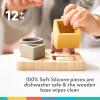 imageNuby Soft Silicone Stacking Cups  7Piece Toddler Toy for HandEye Coordination and Early Development  12 Months Colors May VaryModern