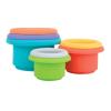 imageNuby Soft Silicone Stacking Cups  7Piece Toddler Toy for HandEye Coordination and Early Development  12 Months Colors May VaryStacking Cups