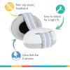 imageNuby Soft Sounds NoiseCanceling Earmuffs with Travel CaseWhite