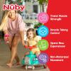 imageNuby Twist N Ride Classic Ride on Cars  Riding Toys with Realistic Working Front ampamp Back Lights  Fun Light Up Car Scooter with Music  Toddler Toys for 3 Years and Up  Pink ampamp Purple Toy Scooter CarAqua and Red