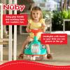 imageNuby Twist N Ride Classic Ride on Cars  Riding Toys with Realistic Working Front ampamp Back Lights  Fun Light Up Car Scooter with Music  Toddler Toys for 3 Years and Up  Pink ampamp Purple Toy Scooter CarAqua and Red