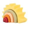 imageNuby Soft Silicone Stacking Cups  7Piece Toddler Toy for HandEye Coordination and Early Development  12 Months Colors May VarySun