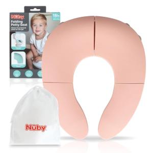 imageNuby Folding Potty Seat 18 Months in AquaPink