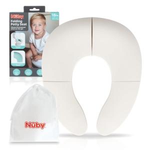 imageNuby Folding Potty Seat 18 Months in AquaWhite