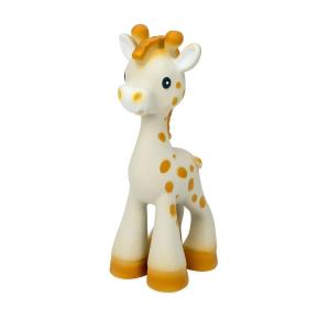 imageNuby Jackie The Giraffe Natural Rubber Baby Teether  3 Months  Baby Teething ToySmall