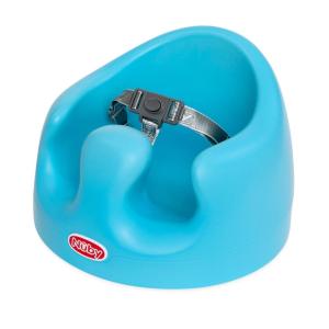 imageNuby My Floor Seat  Portable Baby Chair with Soft Foam Cushion Safety Harness and High Back Design  4 Months  PinkBlue