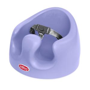 imageNuby My Floor Seat  Portable Baby Chair with Soft Foam Cushion Safety Harness and High Back Design  4 Months  PinkPurple