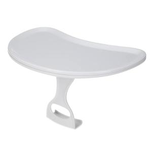 imageNuby My Floor Seat  Portable Baby Chair with Soft Foam Cushion Safety Harness and High Back Design  4 Months  PinkWhite Tray