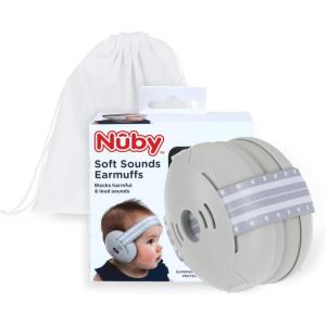 imageNuby Soft Sounds NoiseCanceling Earmuffs with Travel CaseGray