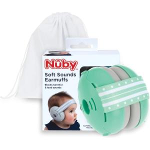 imageNuby Soft Sounds NoiseCanceling Earmuffs with Travel CaseGreen