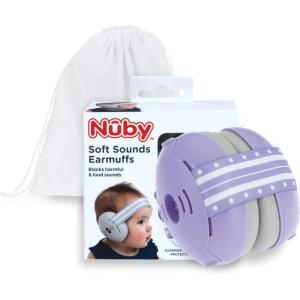 imageNuby Soft Sounds NoiseCanceling Earmuffs with Travel CasePurple
