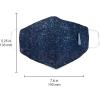 imageDr Talbots Adult Washable CupShaped Cloth Face Mask for Personal Health 1 Pack Colored SpecsColored Specs
