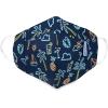 imageDr Talbots Adult Washable CupShaped Cloth Face Mask for Personal Health 1 Pack Colored SpecsTequila Sunrise
