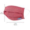 imageDr Talbots Adult Washable Pleated Cloth Face Mask for Personal Health 1 Pack CamoRed