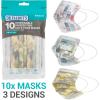 imageDr Talbots Disposable Kids Face Mask for Personal Health by Nuby 10 Pack Girl 612 years Print and Packaging May VaryBoy