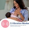 imageDr Talbots Mom Lactation Massager  Adjustable Heat and Vibration Modes  Includes Storage Bag and USB Cord  Breastfeeding Essentials