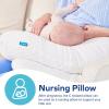 imageDr Talbots Moms Pregnancy Pillow  Stay Cool UShaped Pillow for Pregnant WomenCShaped Comfort