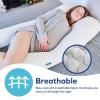 imageDr Talbots Moms Pregnancy Pillow  Stay Cool UShaped Pillow for Pregnant WomenUShaped Comfort