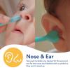 imageDr Talbots Safe Ear Wax Removal Tool and Nose Cleaner for Baby with Travel Case  2Pack  GirlBlue and Green
