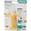 imageDr Talbots Toddler Training Toothpaste Naturally Inspired with Citroganix with Toothbrush Included BlueGreen 16 OunceYellow Banana Toothbrush  Toothpaste