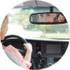 imageNuby Backseat Baby Mirror with Fully Adjustable Straps Shatter Resistant Installs in Seconds BlackGrey