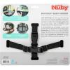 imageNuby Backseat Baby Mirror with Fully Adjustable Straps Shatter Resistant Installs in Seconds Blackblack