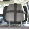 imageNuby Backseat Baby Mirror with Fully Adjustable Straps Shatter Resistant Installs in Seconds Blackblack