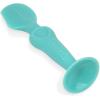 imageNuby Diaper Cream Soft Silicone Brush with Suction Base ampamp Hygienic Travel Case Mini Size AquaMini Size