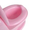 imageNuby My Real Potty Training Toilet with LifeLike Flush Button and Sound  18 Months  WhitePink Potty