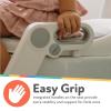 imageNuby My Real Potty Training Toilet with LifeLike Flush Button and Sound  18 Months  WhiteStep Ladder Potty Seat