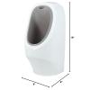 imageNuby My Real Potty Training Toilet with LifeLike Flush Button and Sound  18 Months  WhiteUrinal