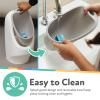 imageNuby My Real Potty Training Toilet with LifeLike Flush Button and Sound  18 Months  WhiteUrinal