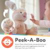 imageNuby Peek a Boo Friends Animated Plush Toy with Music and Interactive Play Bunny  Easter Basket Stuffers for Kids for Kids or ToddlersBaby Elephant