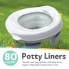 imageNuby Portable Potty Replacement Liners  Disposable Potty Liners  Toddler Potty Training Essentials  80 Count