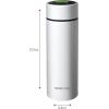 imageNuby RapidCool Portable Baby Bottle Maker  With Milk Powder Dispenser and Digital Lid  Ideal for Travel Bottles and Night Feeds  Stainless Steel
