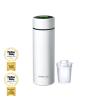 imageNuby RapidCool Portable Baby Bottle Maker  With Milk Powder Dispenser and Digital Lid  Ideal for Travel Bottles and Night Feeds  Stainless Steel