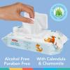 imageNubys Soothing Ultra Premium Baby Wipes Naturally Inspired with Chamomile Aloe and Citroganix Fragrance Free Extra Thick 512 Count8 Count Pack of 8