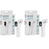imageDr Talbots Easy Handle NonContact Infrared Thermometer with Led Screen Fever Warning Indicator Accurate 1 S Reading for Baby Kids ampamp Adults White Pack of 2